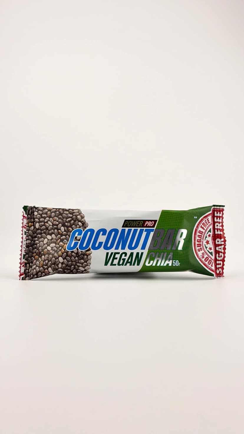 Coconut Bar Vegan Chia 50 g