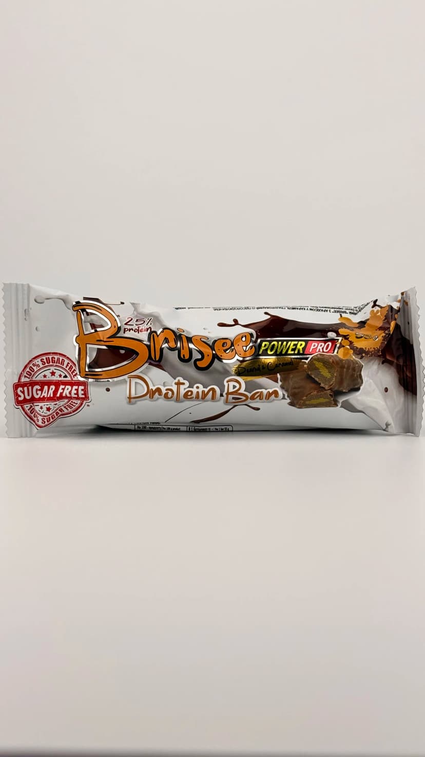 Proteínová tyčinka "Brisee" s arašidmi v karameli 55 g