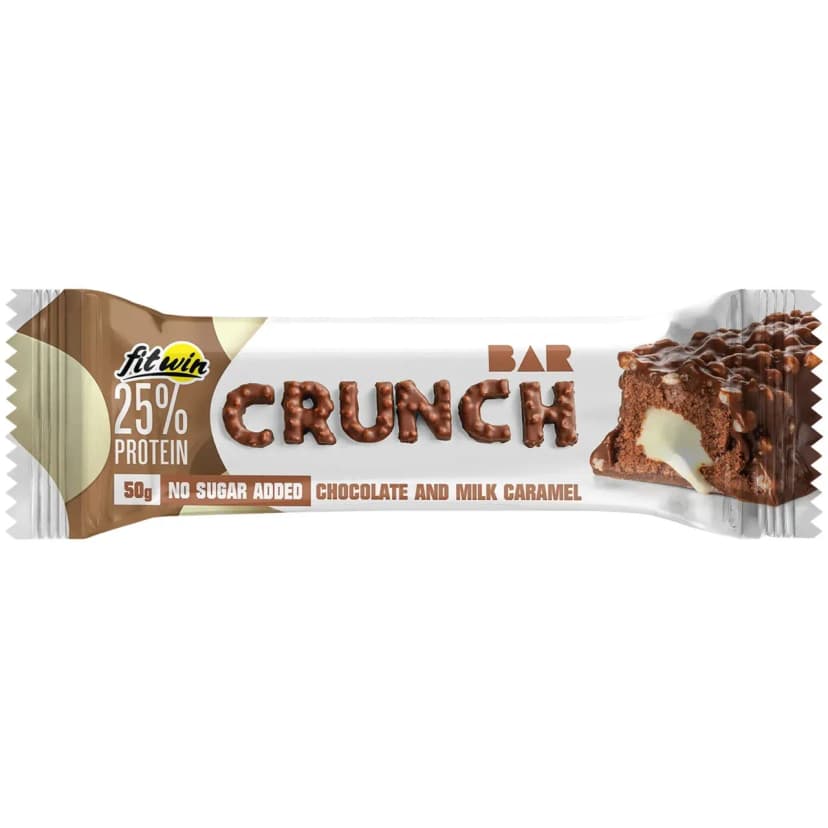 Crunch Bar ČOKOLÁDA MLIEČNY KARAMEL 50 g